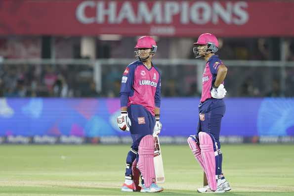 RR failed to get nine off the last over for a second successive game.