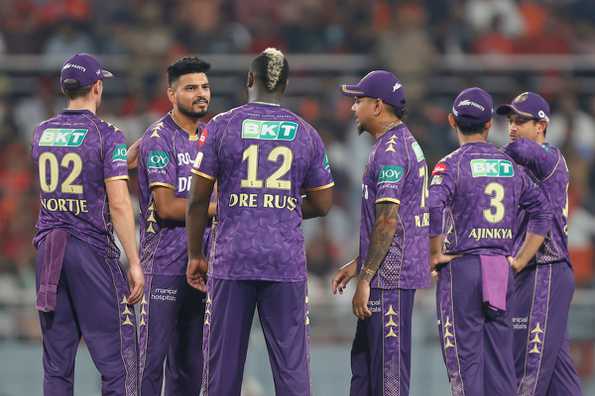 KKR have won three and lost four so far.