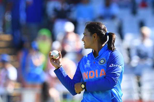 [File photo] Sneh Rana finished with figures of 3 for 31 in 8 overs in her team's victory