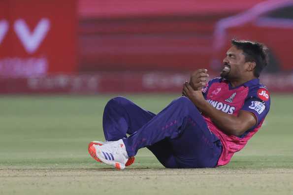 Sandeep suffered the injury in RR's game against GT