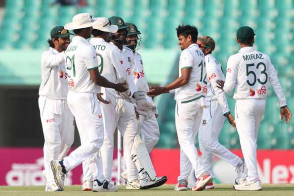Taijul Islam ended with nine wickets in the second Test