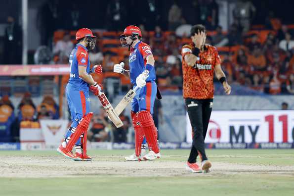 A washout in Hyderabad keeps Delhi in the hunt for a top-two finish. 
