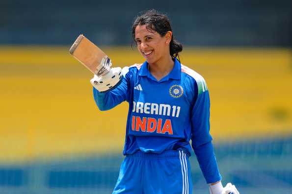 Smriti Mandhana's 116 helped India post a big total in the final against Sri Lanka