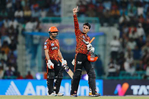Abhishek Sharma hit 59 in the chase