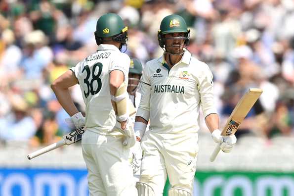 Starc celebrates his fifty 