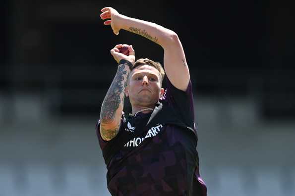 After recovering from a toe injury, Brydon Carse is raring to go