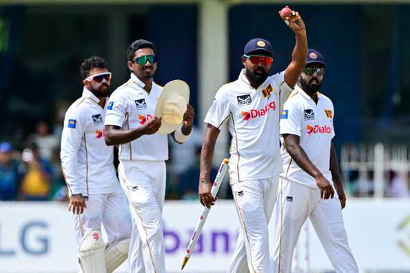 Sri Lanka took just 33 balls to get the job done.