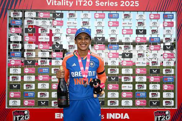 Mandhana now has the highest individual score for India Women in T20Is.