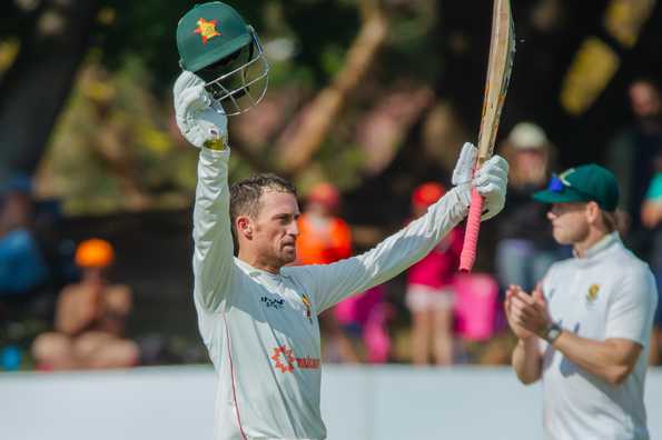 Sean Williams' sixth Test ton remained the lone fighting spark for Zimbabwe