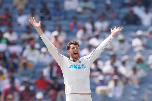 [File image] Santner picked four wickets in the second innings 