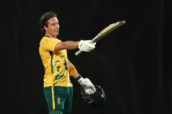 Dewald Brevis smashed an unbeaten 125 off 56 balls against Australia in the second T20I