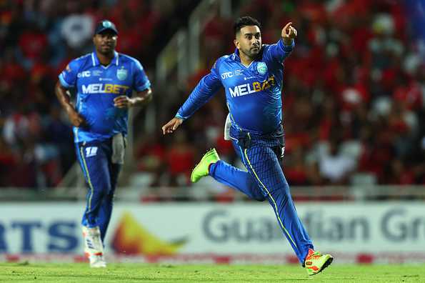Tabraiz Shamsi finished with 3 for 12.