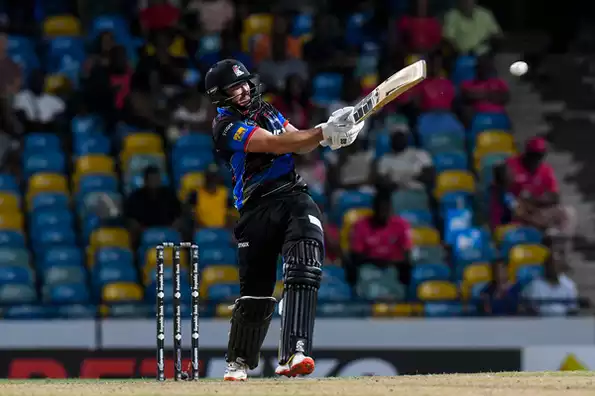 Andries Gous en route to his 50