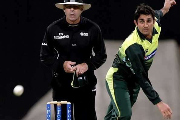 Pakistani off-spinner Saeed Ajmal's actions caused him to lose 15% of his match fee.