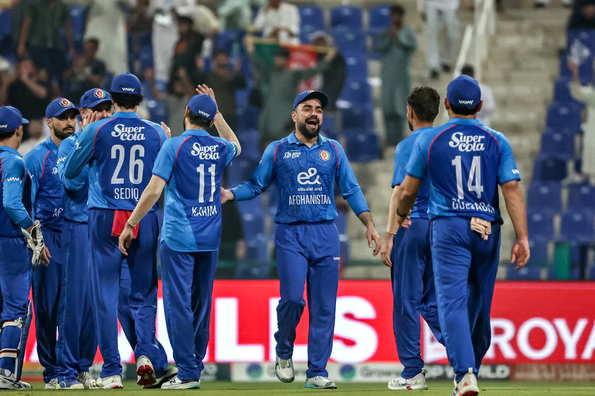 Afghanistan picked up four wickets in the powerplay to send their opponents spiralling 