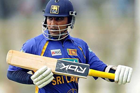 Sri Lankan cricket team captain Mahela Jayawardene leaves the ground after his dismissal during The Asia Cup final between India and Sri Lanka at The National Cricket Stadium in Karachi. Sensational spinner Ajantha Mendis took six wickets for just nine runs to help Sri Lanka beat India by 100 runs in the final here on Sunday to successfully defend the Asia Cup title.