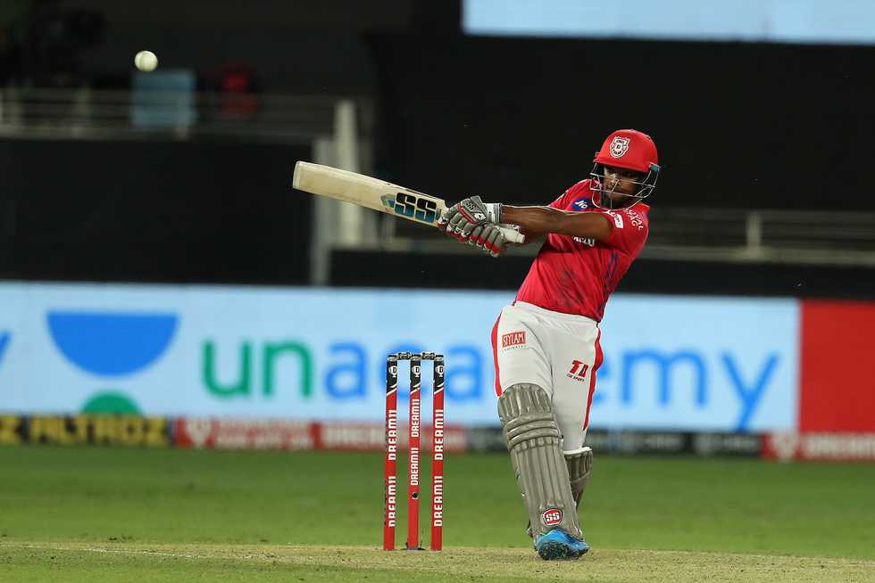 Pooran scored 53 off 28 balls against Delhi Capitals.