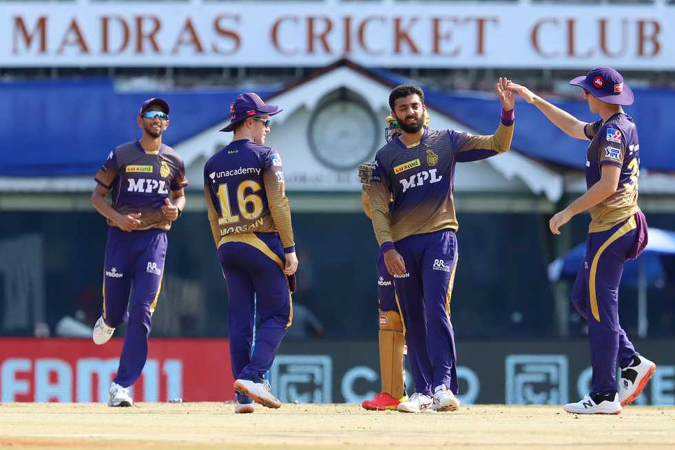 Chakravarthy's overs were being saved for AB de Villiers.