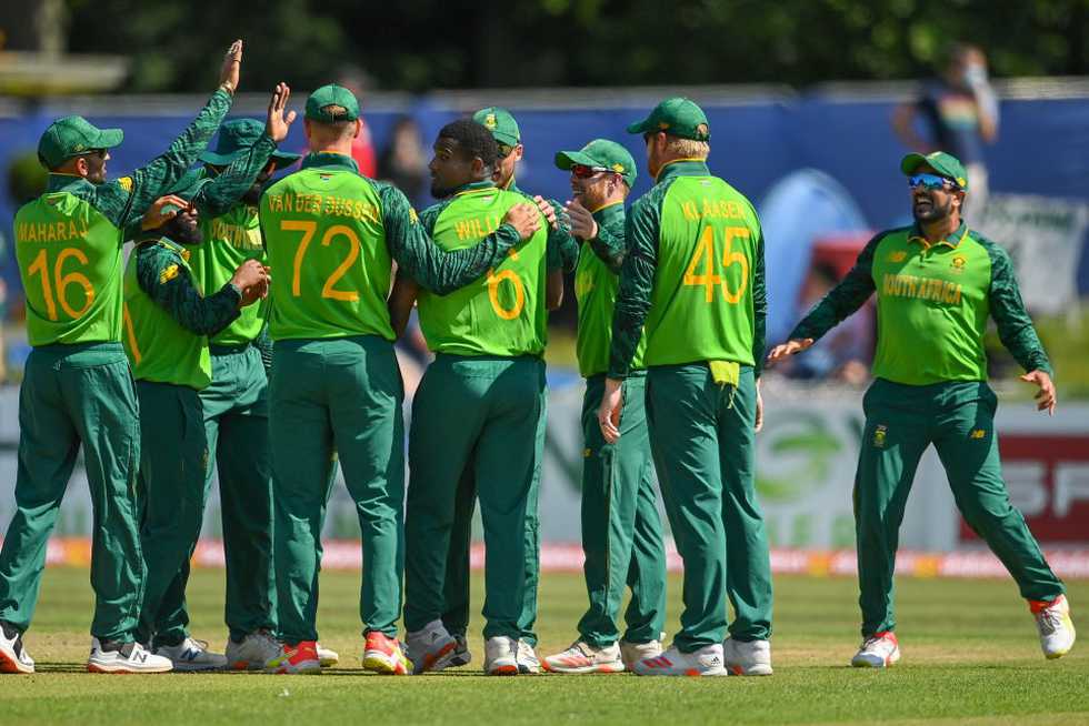 Just four totals higher than the visitors' 346/4 have been compiled against Ireland, two of them also by South Africa.