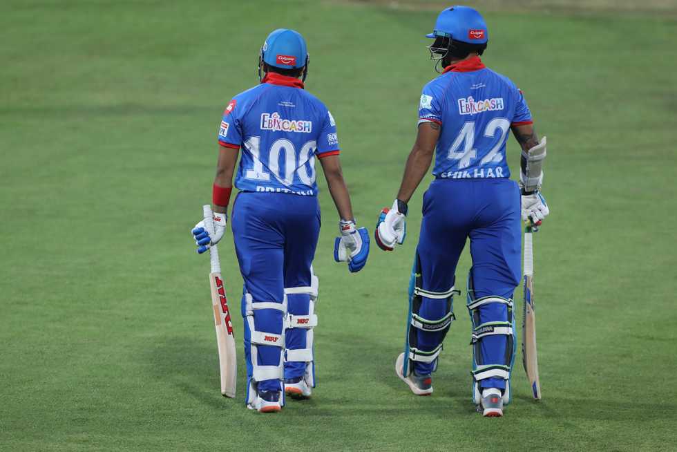 Dhawan and Shaw have aggregated 512 runs in eight partnerships.