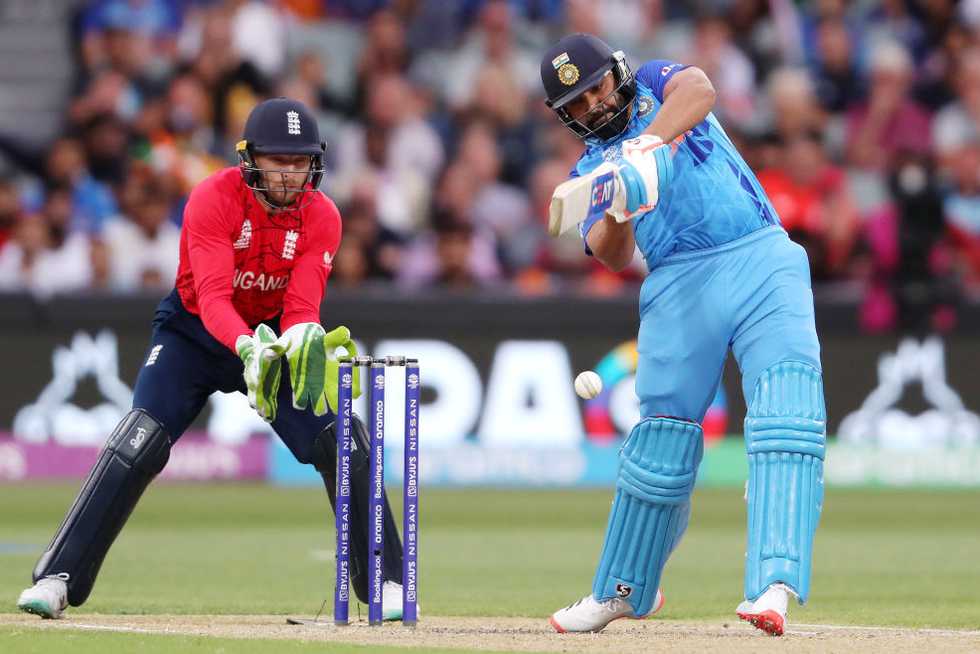 Rohit Sharma's 28-ball 27 encapsulated India's lack of intent with the bat