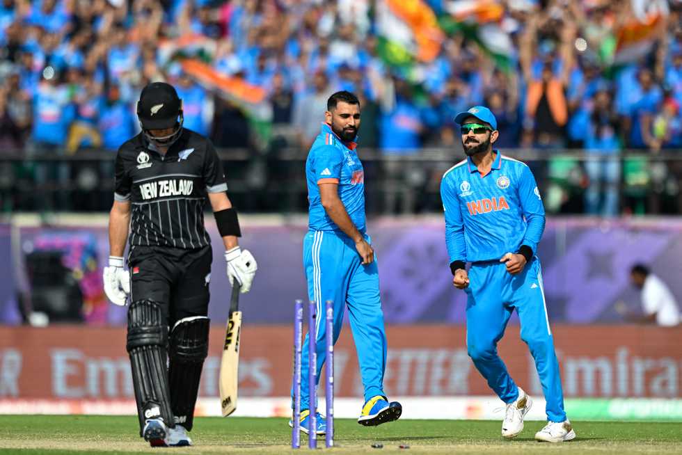 Mohammed Shami bagged a five-wicket haul to spearhead India's comeback