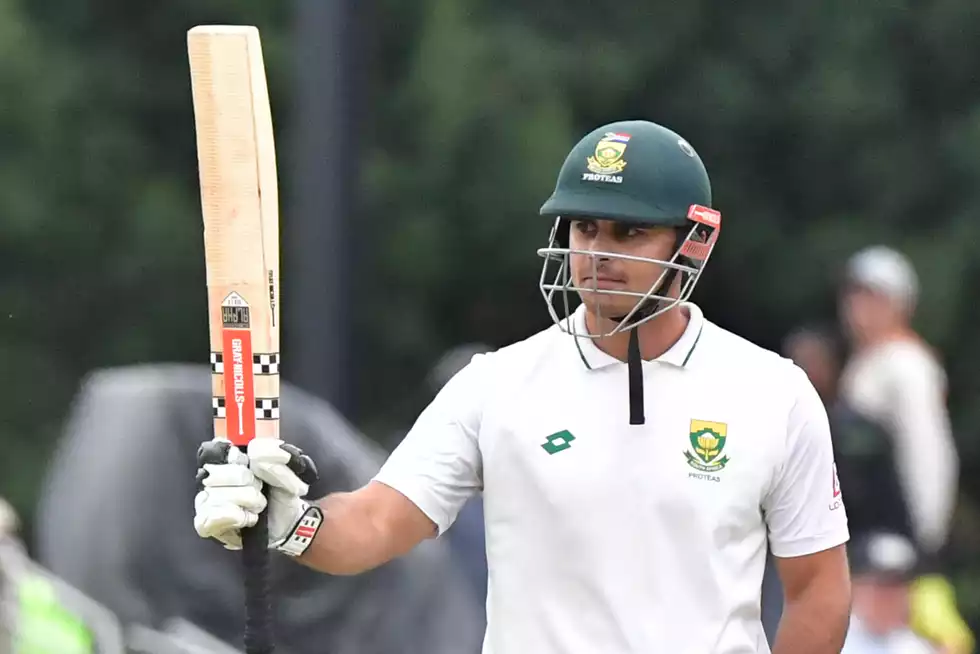 David Bedingham scored a fluid, assured 56 against India in the first Test David Bedingham scored a fluid, assured 56 against India in the first Test