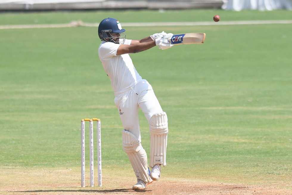 Shreyas Iyer smashed 10 boundaries and three sixes (PC: KK Chaudhry)