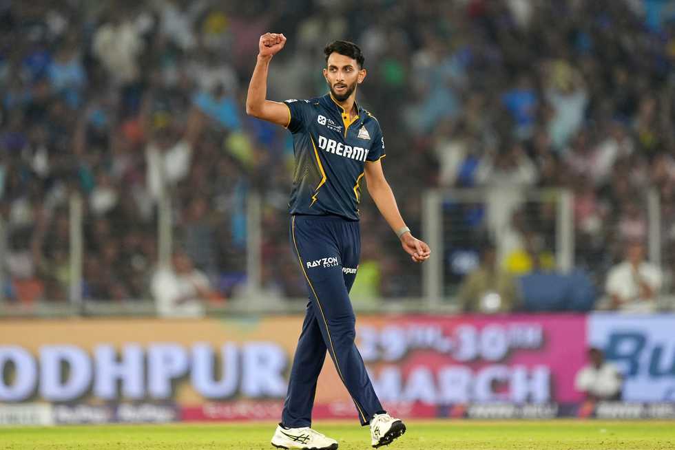 Prasidh Krishna returned figures of 2 for 18 from his allotted four overs.