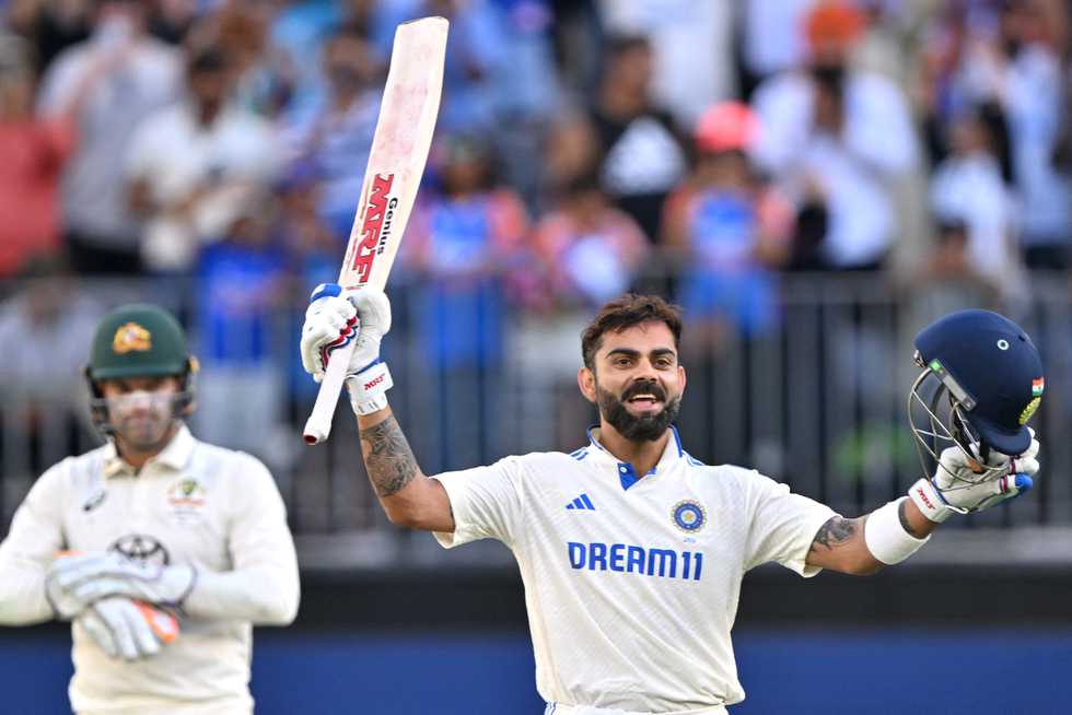 Kohli's final Test hundred fittingly came in Australia