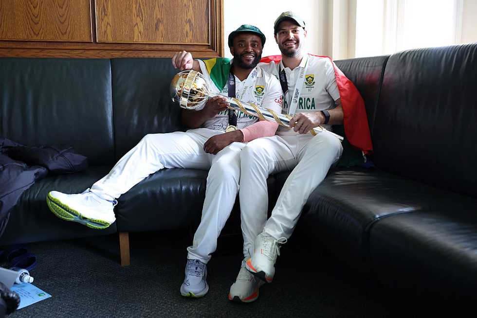 Bavuma is unlikely to be involved in South Africa's next major challenge, the T20 World Cup, but he feels the fallout from the WTC win will leap the divide between formats