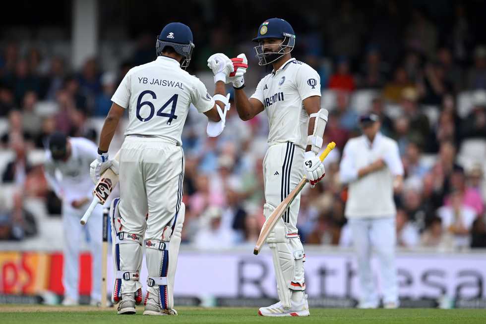 Yashasvi Jaiswal and Akash Deep were involved in the only century stand of this Test match so far.
