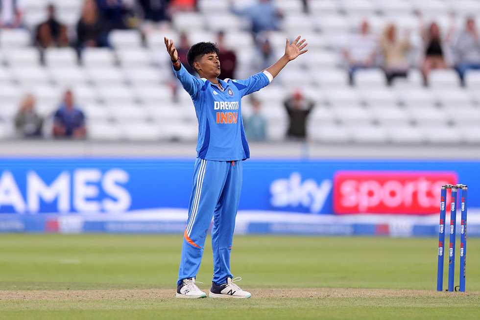 Kranti Goud has quickly risen through the ranks since she made her India debut. Kranti Goud has quickly risen through the ranks since she made her India debut.