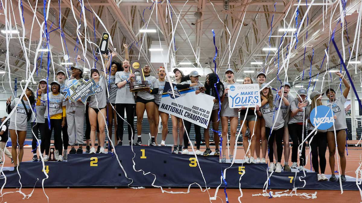 2025 DII women's indoor track & field championship: day three recap